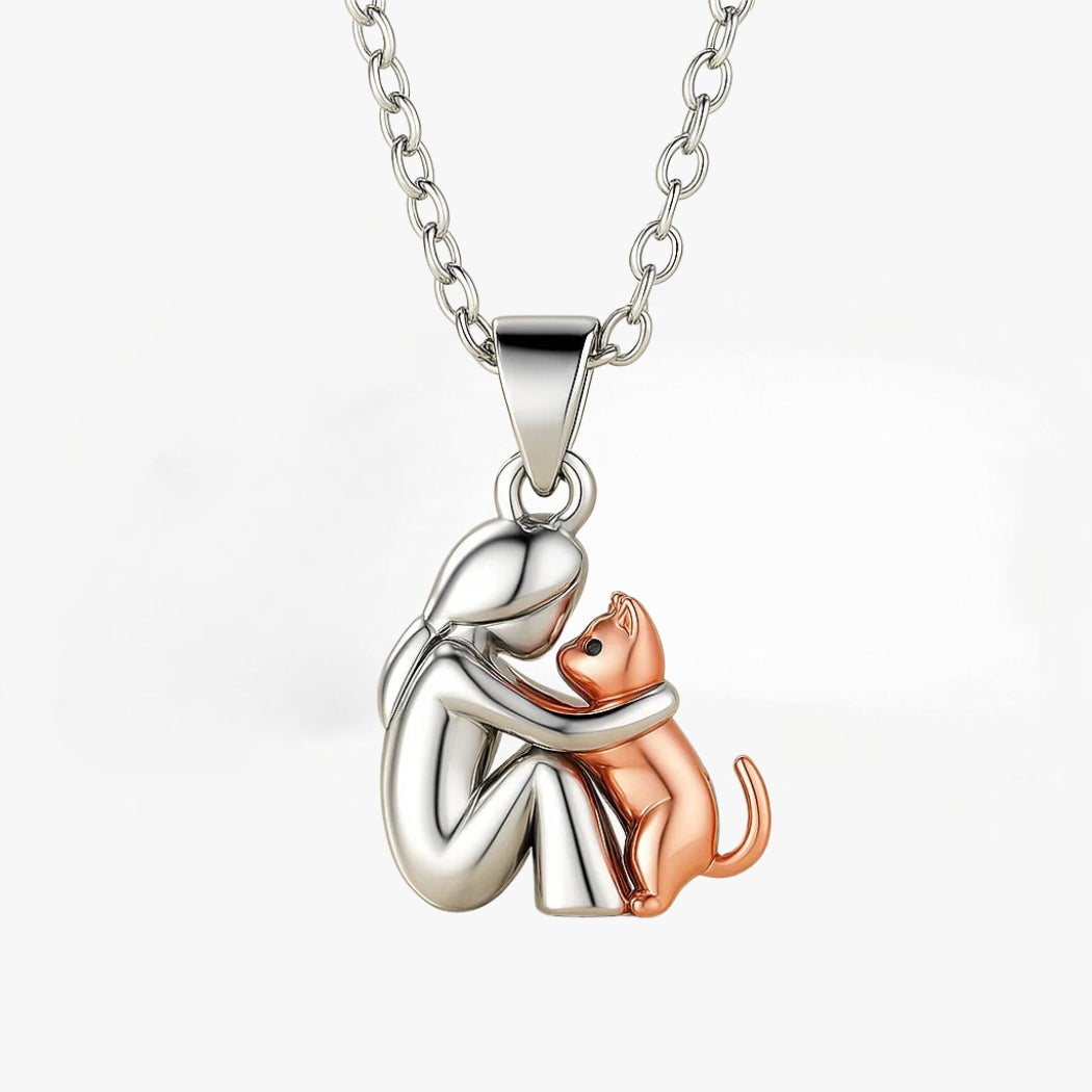 Collier de Clara - Étreinte de Chat