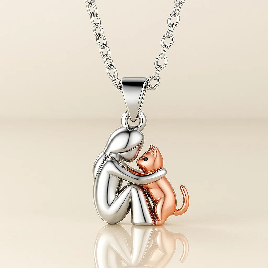 Collier de Clara - Étreinte de Chat