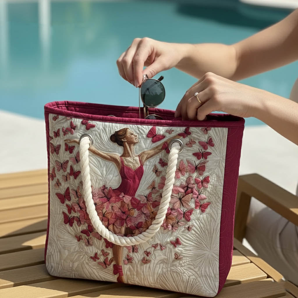 Sac de Plage Fait à la Main | Ballerine