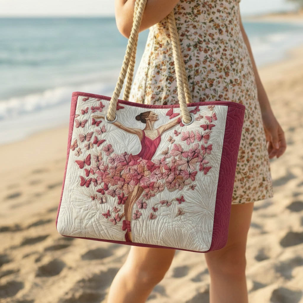 Sac de Plage Fait à la Main | Ballerine