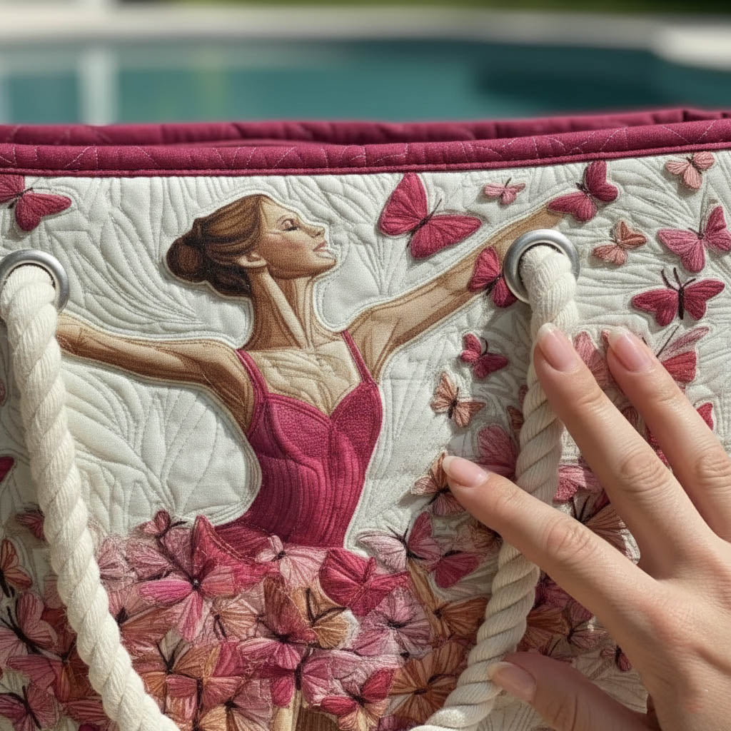 Sac de Plage Fait à la Main | Ballerine