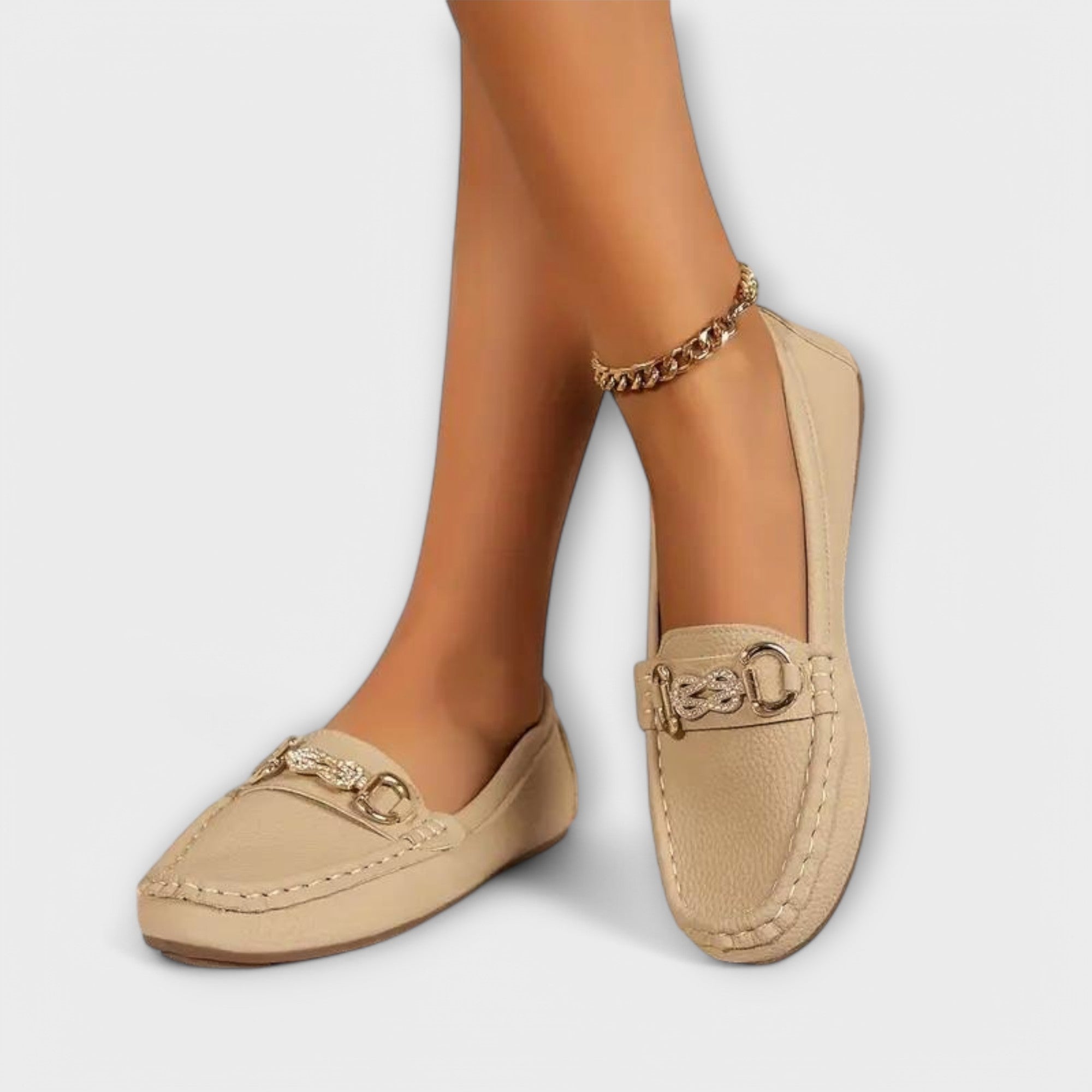 Mocassins Cordula noirs à boucle