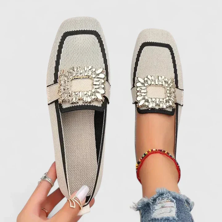 Mareike - Espadrilles à boucle décorative