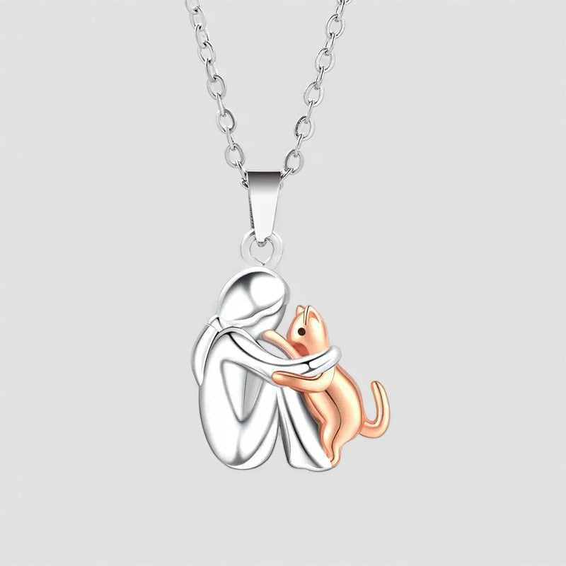 Collier de Clara - Étreinte de Chat