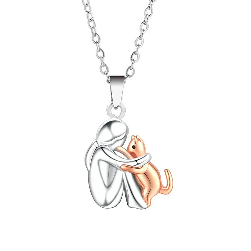 Collier de Clara - Étreinte de Chat