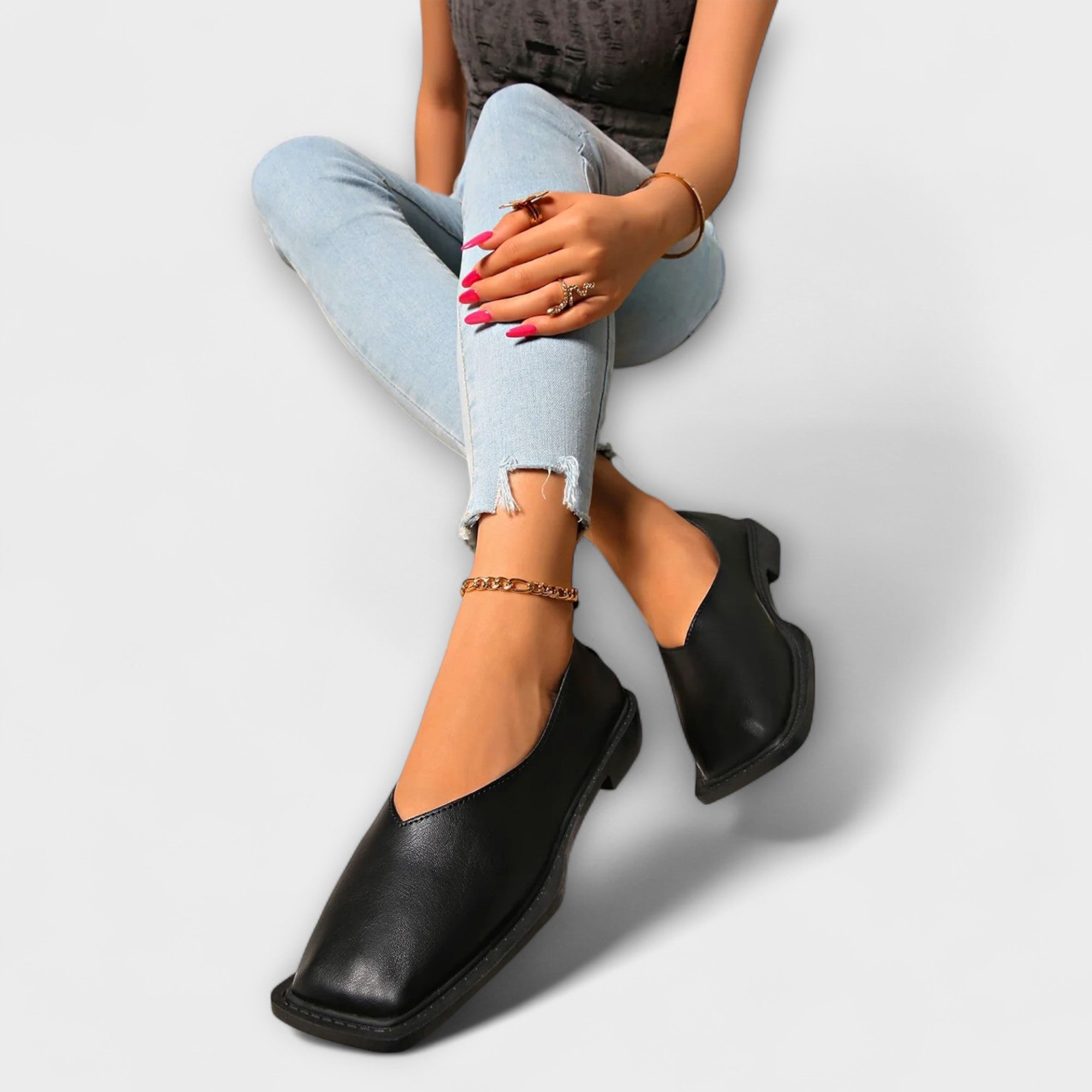 Adelgund - Chaussures décontractées à imprimé zèbre